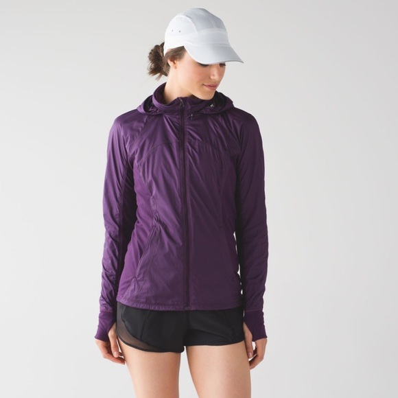 Lululemon Rush Hour Jacket 12 Burgundy - Picture 5 of 11